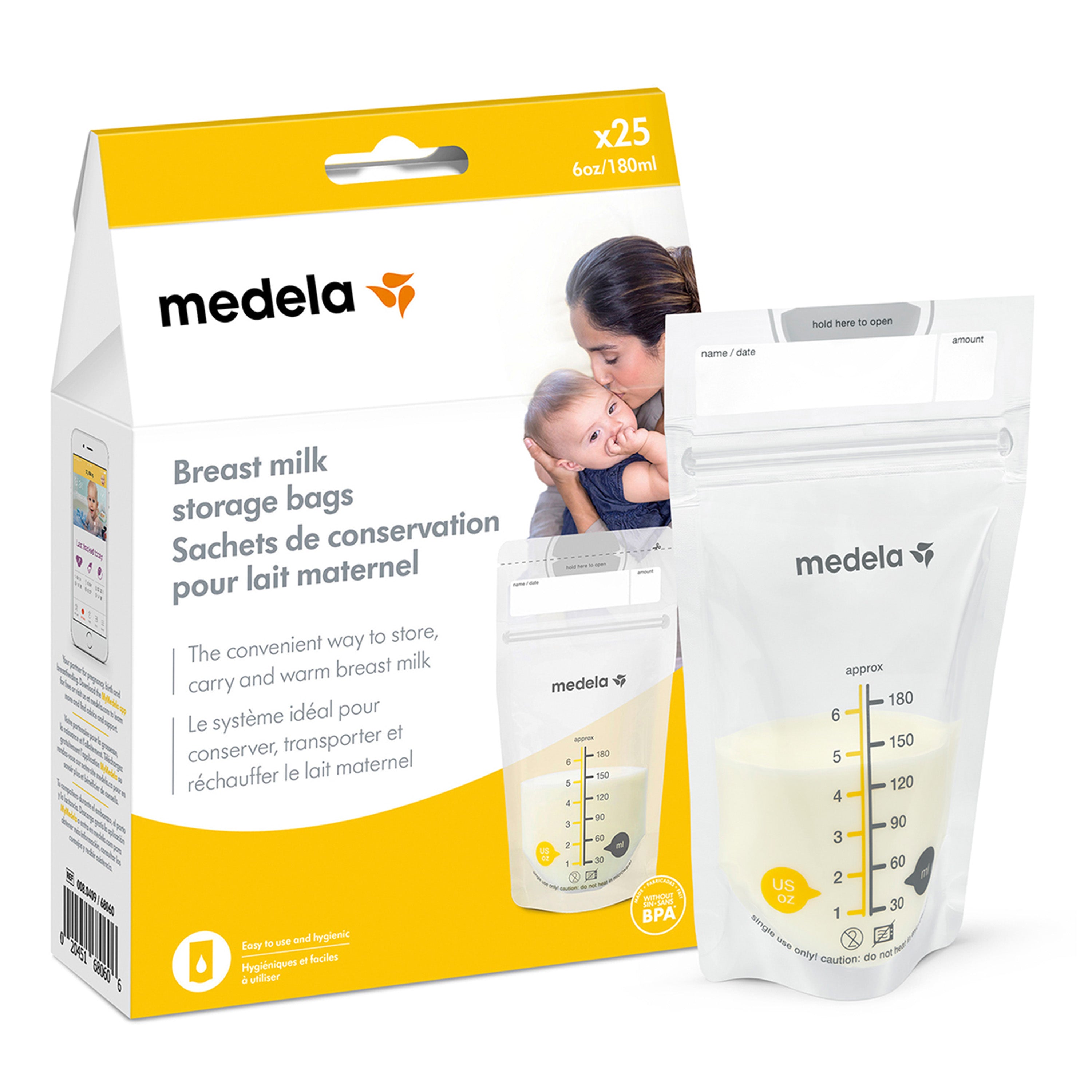 Medela breast milk store feeding gift set