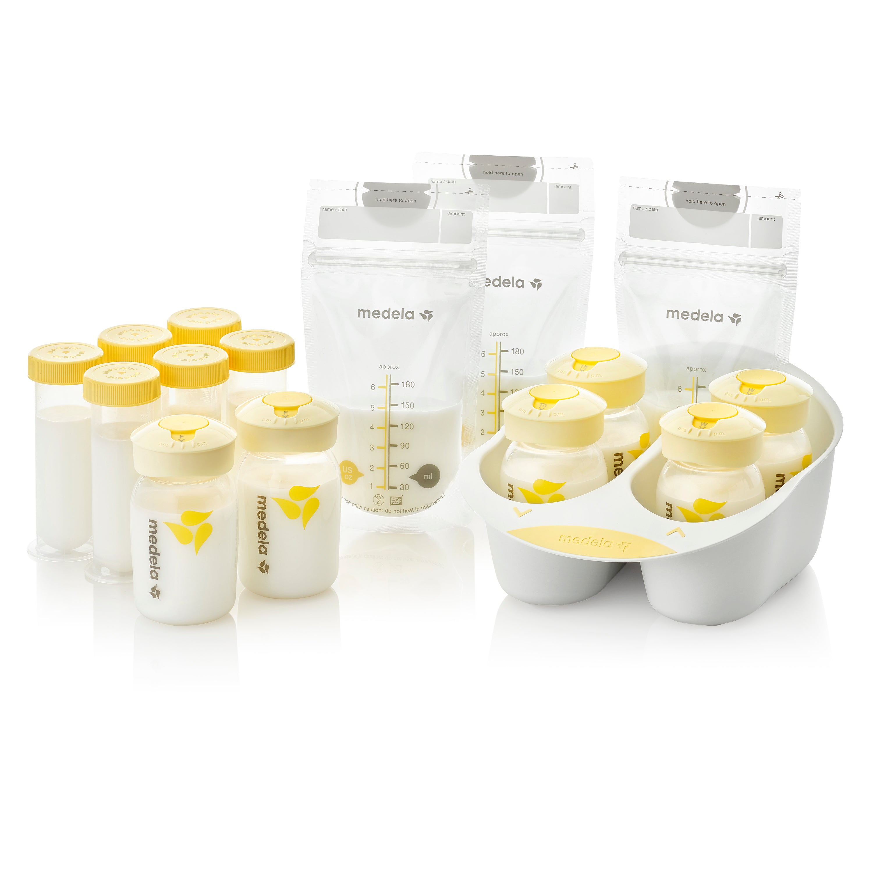 Medela breast milk feeding gift sale set